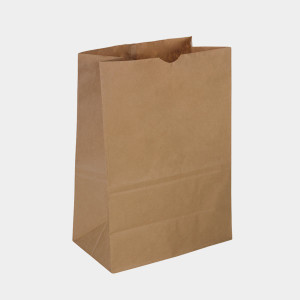 Source sound material of paper bag