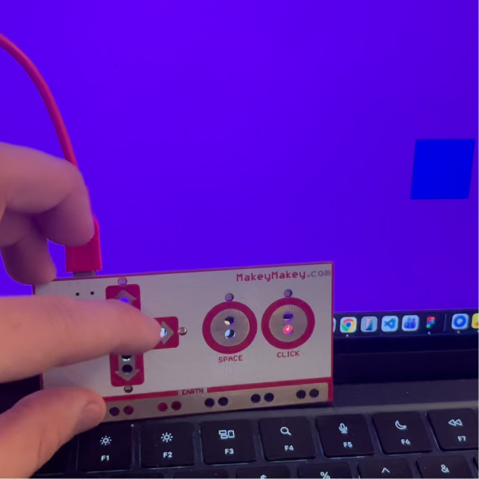 Clicked on the right key and the box turned blue